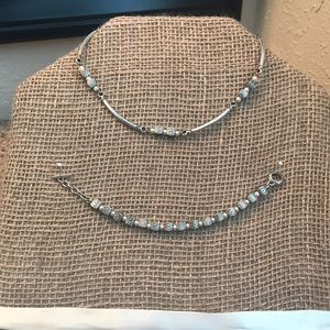 Brighton Pearl Necklace and Bracelet